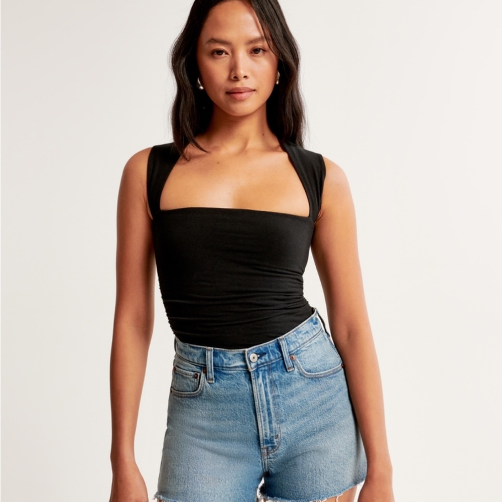 Abercrombie & Fitch Black Bodysuit